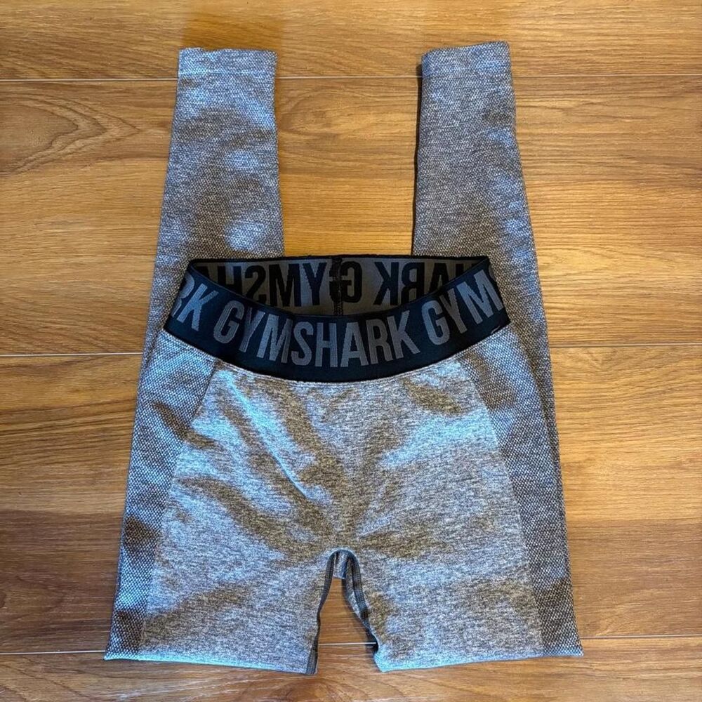 Gymshark Women's Grey and Brown Leggings